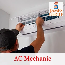 AC mechanic Mr. B K Mondal in New Barrackpore